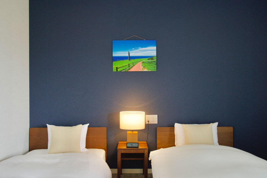 OCEANコンセプトのベッドのアップ